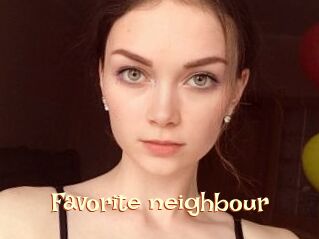 Favorite_neighbour