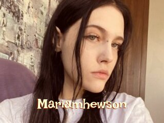 Mariamhewson